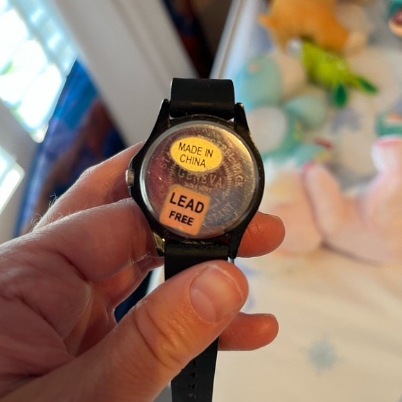 Black rubber/silicon watch - Picture 3 of 3